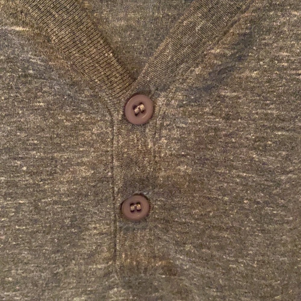 Lightweight button tee. - Picture 3 of 4